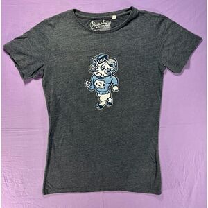 Glitter Mascot UNC Tar Heels Women's XL T-Shirt North Carolina NCAA Pressbox